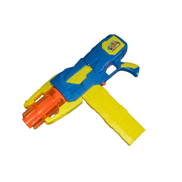 Buzz Bee Air Warriors Ultra-Tek Motorized Cyclonic Blaster With Clip Soft Darts - Picture 2 of 3